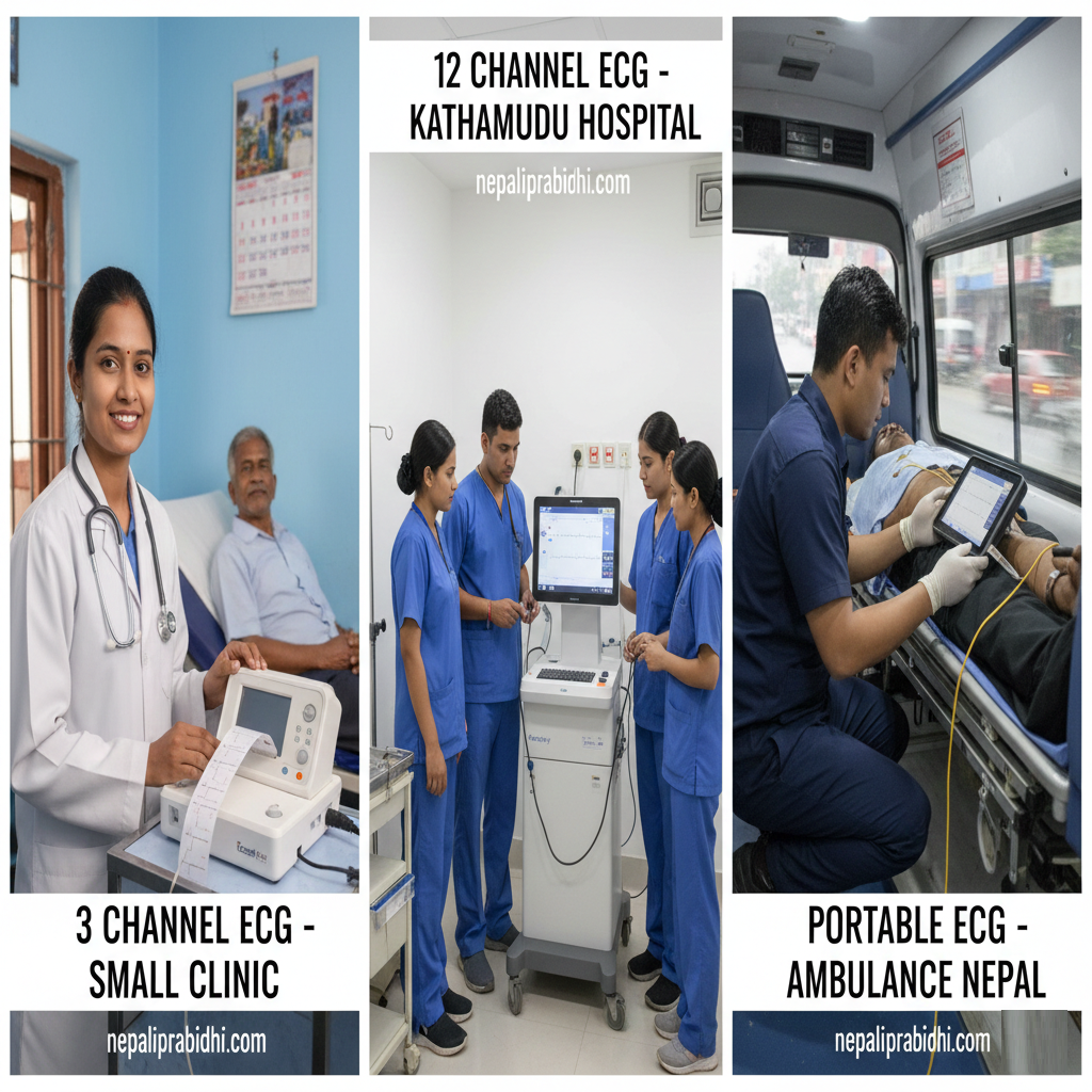 ECG Machine  in Nepal 2026 – Complete Buying Guide for Hospitals & Clinics