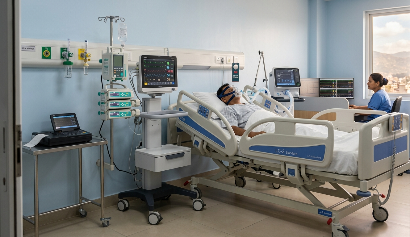ICU Equipment List with Price in Nepal — Complete Hospital Setup Guide 2026 | Nepali Prabidhi